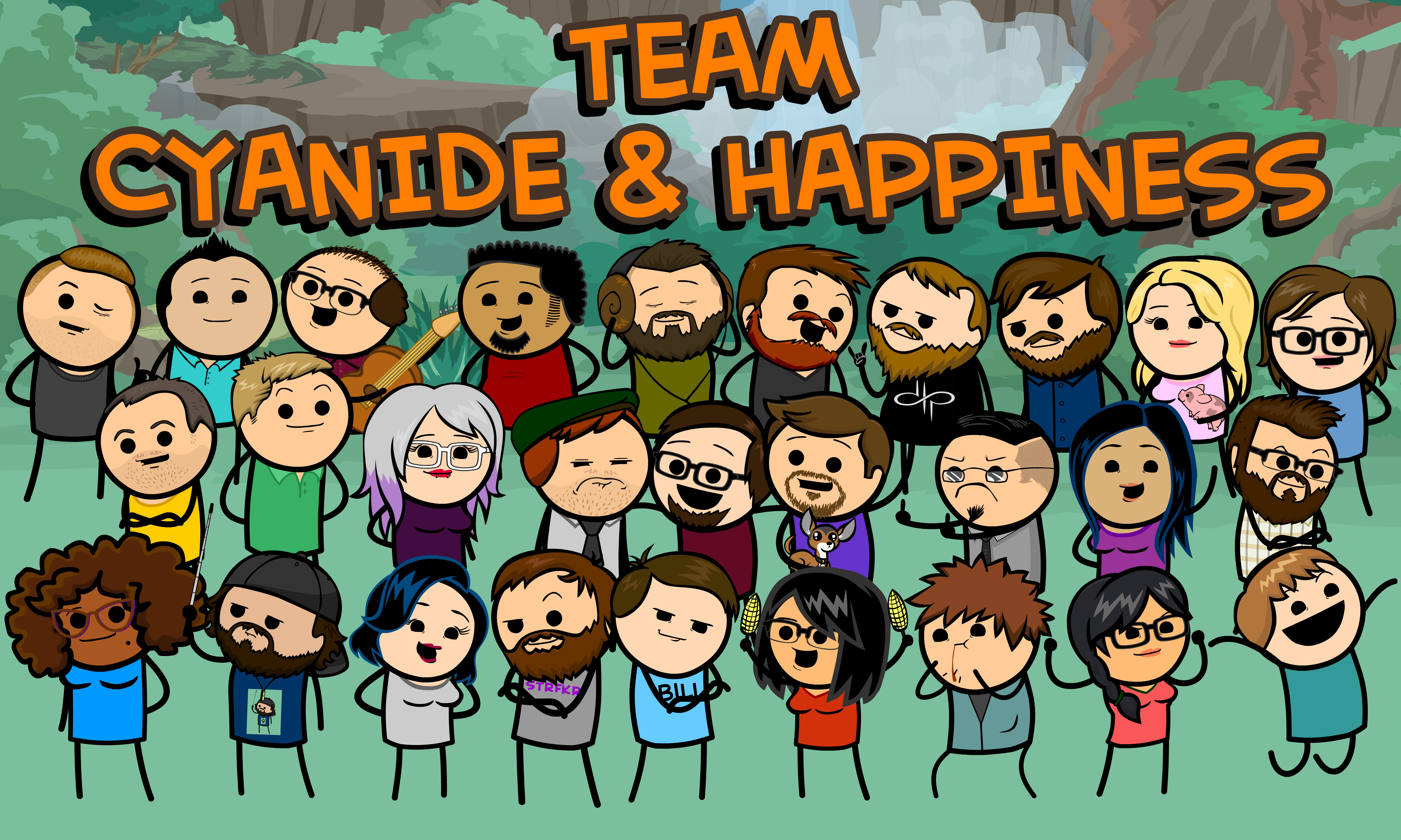 The Cyanide & Happiness Team!